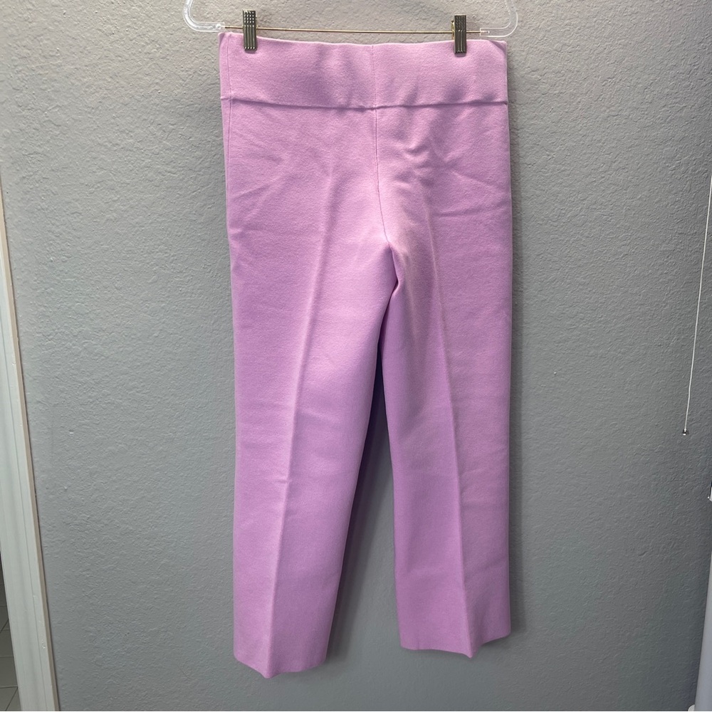 J Crew Delaney Kickout Sweater Ankle Pant Classic Pink Clean Girl - Picture 12 of 14